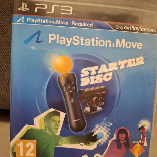 PlayStation Move Starter Disc for PS3 like new with demos and case
