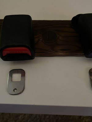 Wall-mounted key holder for car and motorcycle handmade