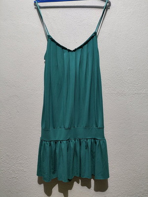 Mini summer dress like new, turquoise, size XS