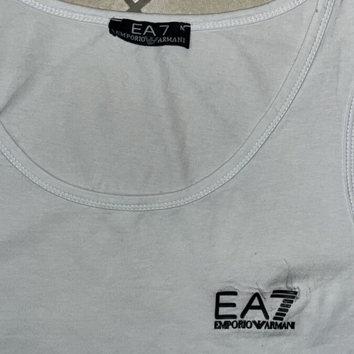 EA7 Emporio Armani tank top, white, size M
