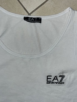 EA7 Emporio Armani tank top, white, size M