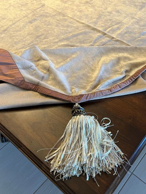 Tablecloth used with two matching runners