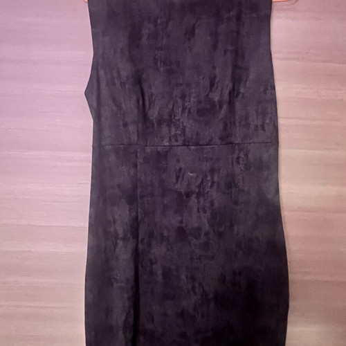 Fitted women's dress blue, like new, size M