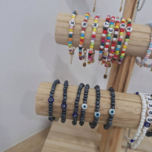 Handmade children's bracelets made to order with glass beads