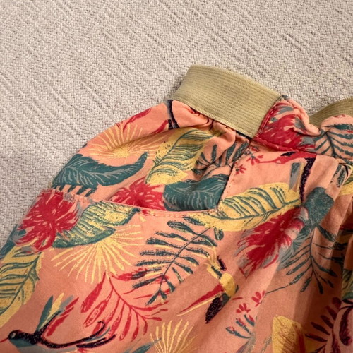 Printed skirt with pockets for 3-year-old girl Sergent major used