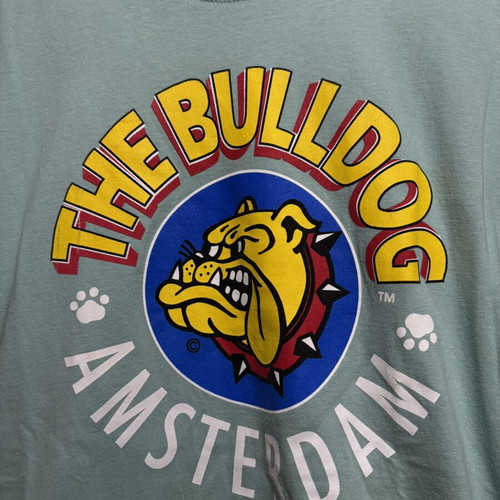 The Bulldog Amsterdam T-shirt like new, turquoise, size M