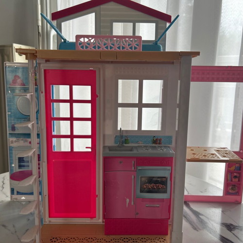 Barbie house used without chair
