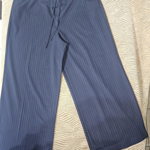 Zara striped pants with waistband size XL like new