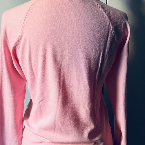 ZARA pink thin cotton pullover size M like new
