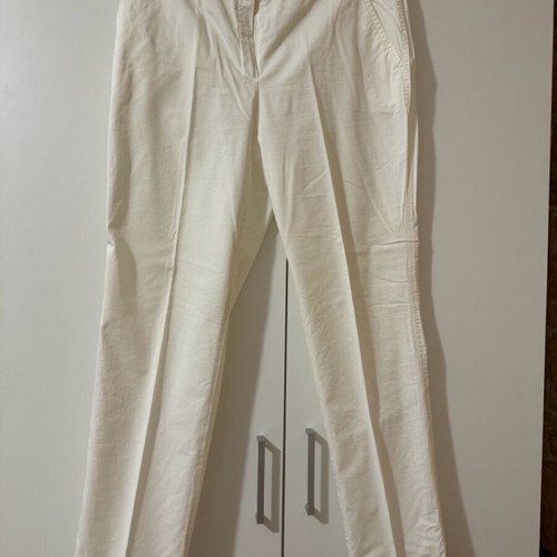 Straight line ivory pants like new