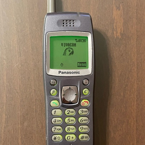 Panasonic GD-93 used phone with original charger and color display