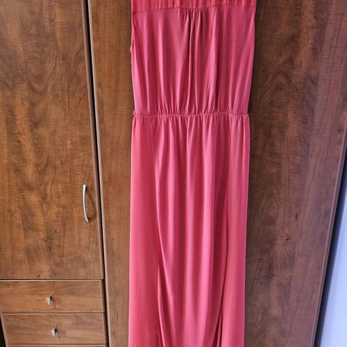 Mango maxi dress coral XL used