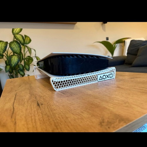 PS5 horizontal console stand with details