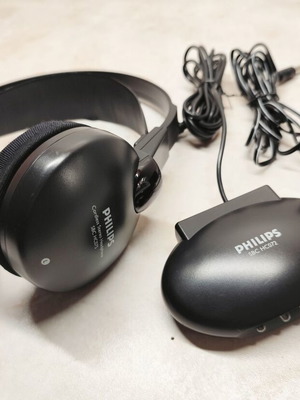 Philips SBC HC075 Wireless Headphones like new Full Set