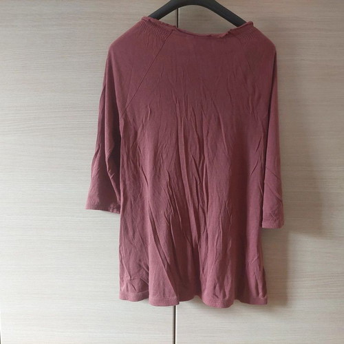 Esprit women's tshirt brick red size Large used