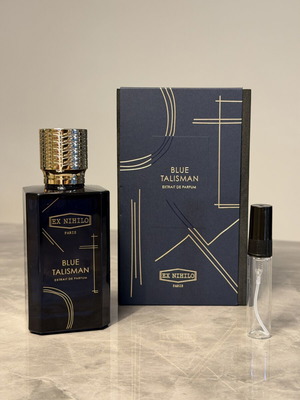 Ex Nihilo Blue Talisman Extrait 5ml new, authentic decant