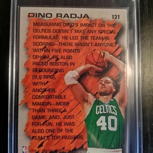 Dino Radza Fleer 1996 card like new