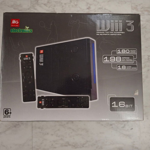 Wiii 3 16-Bit Console by MG Electronics like new