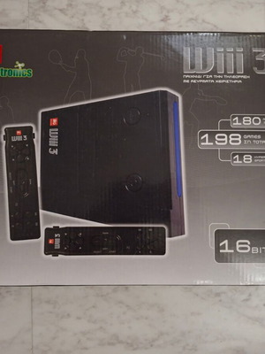 Wiii 3 16-Bit Console by MG Electronics like new