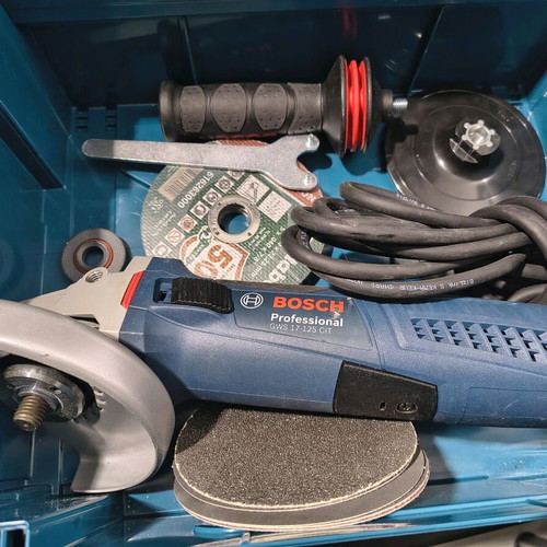 Bosch GWS 17-125 CIT Professional καινούργιο με αξεσουάρ