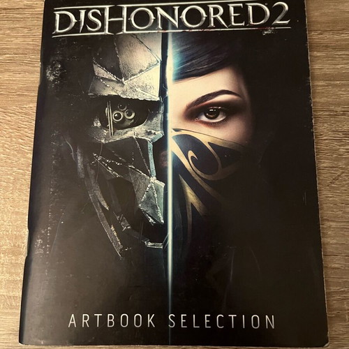 Dishonored 2 Artbook Selection used, mini with 20 lithographs