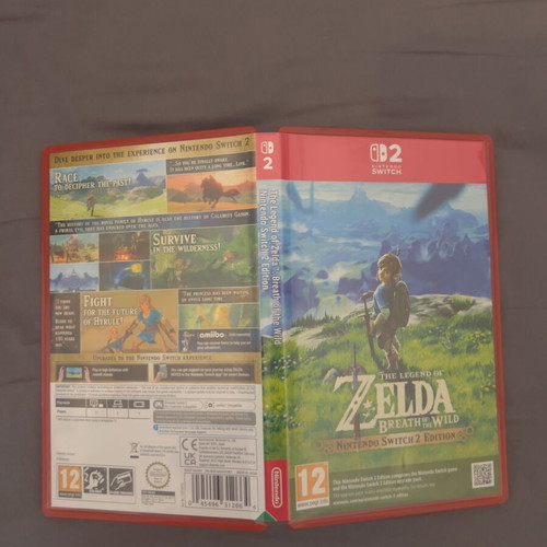 The Legend of Zelda Breath of the Wild Nintendo Switch 2 Edition game
