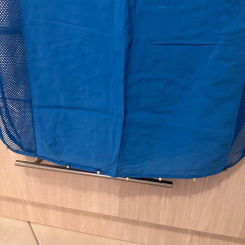 Calzedonia blue beach caftan with mesh and studs in excellent condition