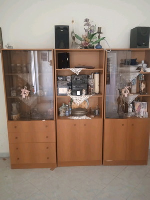 Used living room unit, dimensions 210x190, 3 pieces