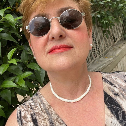 Vintage choker necklace made of bone, length 40 cm, like new