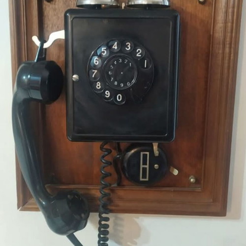 Bakelite Weidmann wall phone 1950s, like new