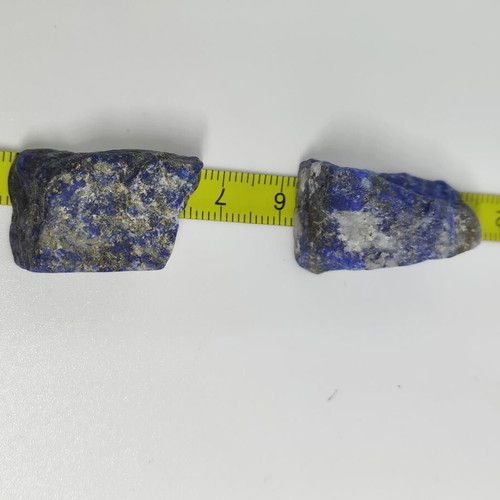 Lapis Lazuli natural raw stones, like new, set of two