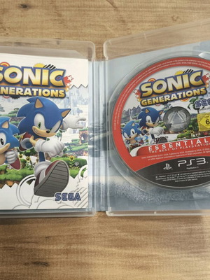 Sonic Generations PlayStation 3 used, English version, complete