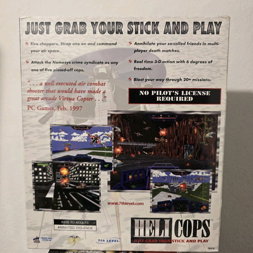 Helicops PC big box English sealed new