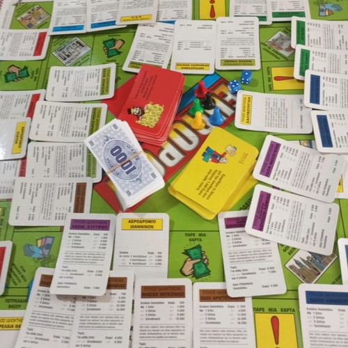 Europoly board game used, deluxe for children over 6 years