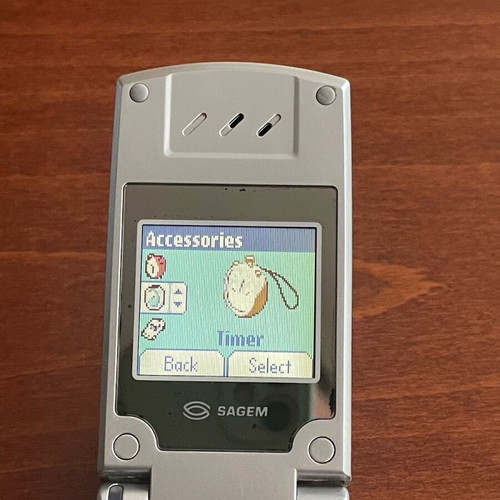 Sagem My C-2 phone used