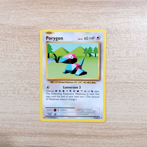 Pokemon Porygon Evolutions 2016 Uncommon Card Near Mint