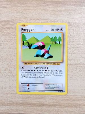 Pokemon Porygon Evolutions 2016 Uncommon Card Near Mint