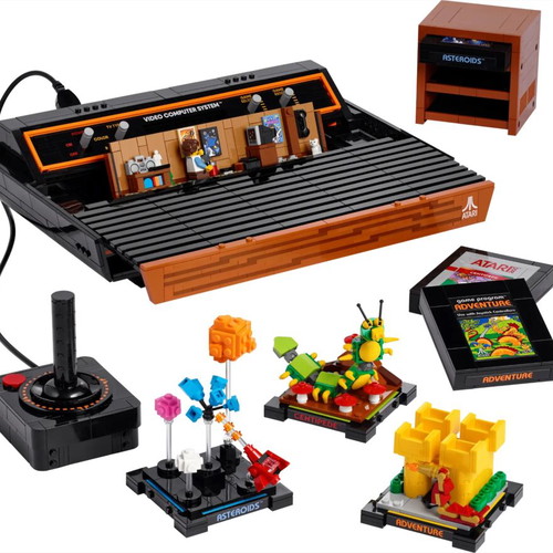 Lego 10306 Atari 2600 Video Computer System new, sealed, 2,532 pieces