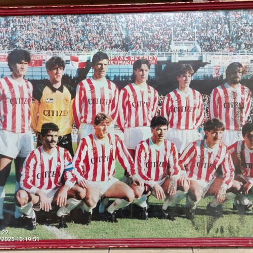 Olympiakos framed picture 63x30 used