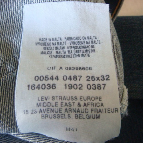 Levi's 544 jeans Superlow Flare καινούργιο, μέγεθος W25 L32, μπλε σκούρο