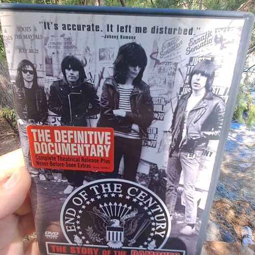 Ramones DVD used, social documentary with subtitles