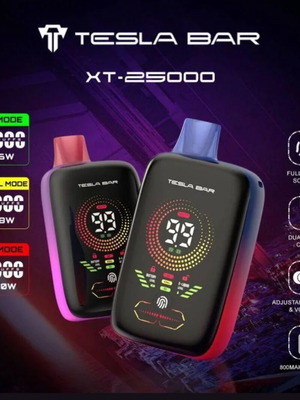 Tesla Bar XT-25000 Καινούργιο Disposable Vape Υψηλών Επιδόσεων