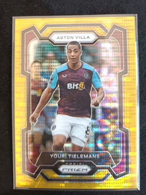 Youri Tielemans card 1/10 Prizm Premier League 2023-2024 like new