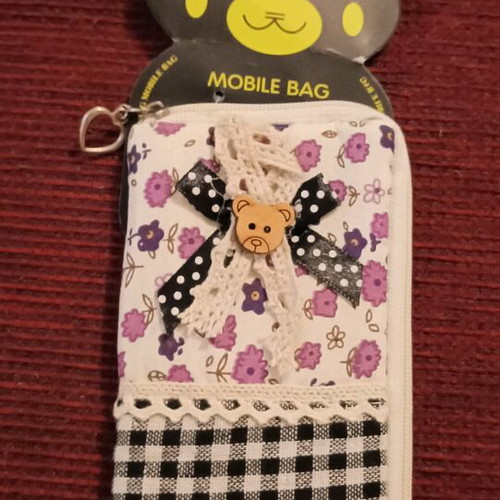 Mobile case for phone, MP3, MP4, PDA new with packaging 7x13.5 cm