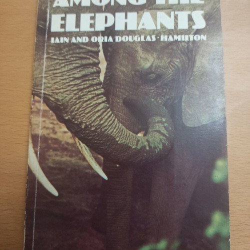 Among the Elephants book like new, English learning, Collins English Library