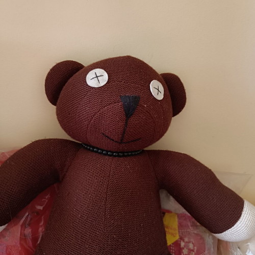 Mr Bean authentic plush toy 23 cm used