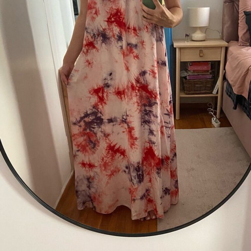 Funky Buddha long casual dress colorful, like new