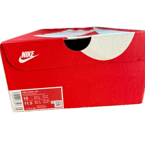 Nike Dunk Low new, size 44, white and brown
