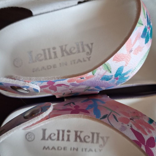 Lelli Kelly girls' sandals size 35 new with floral design
