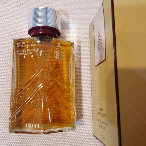Brisk Mark Cross After Shave 3.3 oz 100ml like new